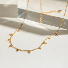 18K Gold-Plated Cross Necklace Fashion Jewelry
