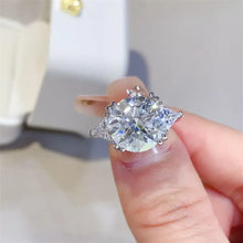 5 Carat Moissanite 925 Sterling Silver Ring Rings