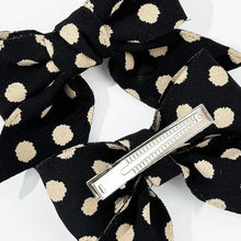 2-Piece Polka Dot Bow Hair Clip Hair Jewelry