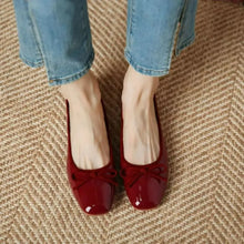 Round Toe Flats Slip-Ons Woman Loafers