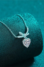 1 Carat Moissanite Heart Pendant Necklace Necklaces