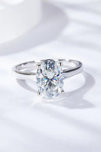 2.5 Carat Moissanite Solitaire Ring Silver Rings