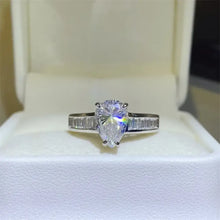 3 Carat Moissanite 925 Sterling Silver Ring Rings