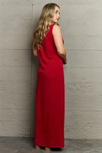 Plus Size Scoop Neck Maxi Tank Dress Woman Maxi Dress