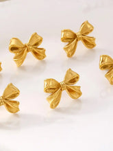 3 Piece Pearl Necklace, Bow Necklace and Stud Earrings Jewelry Set Fashion Jewelry