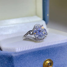 3 Carat Moissanite 925 Sterling Silver Ring Rings