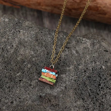 Alloy Books Pendant Necklace Necklaces