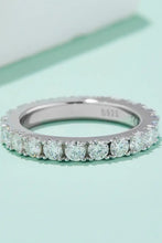 2.3 Carat Moissanite 925 Sterling Silver Eternity Ring Rings