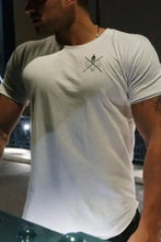 Men's Plus Size Graphic Round Neck Short Sleeve T-Shirt Mens Tops