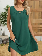 Round Neck Sleeveless Dress Casual Dresses