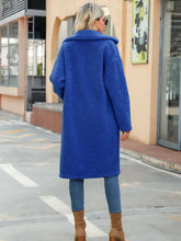 Collared Neck Button Down Coat Woman Outerwear