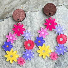 Floral Teardrop Earrings Style A One Size Earrings