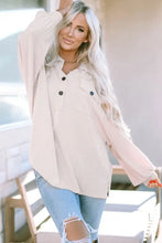 Collared Neck Half Button Long Sleeve Blouse Woman Blouses