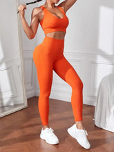 Sport Tank and Leggings Set Woman Activewear