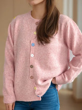 Button Down Long Sleeve Cardigan Woman Outerwear