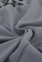 Leopard Print Color Block Short Sleeve T-Shirt Woman T Shirts