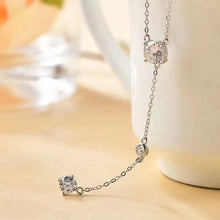 1.5 Carat Moissanite 925 Sterling Silver Necklace Necklaces
