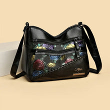 PU Leather Rose Pattern Shoulder Bag Shoulder Bags