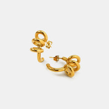 Stainless Steel C-Hoop Earrings Earrings
