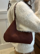 Solid Color Shoulder Bag Chocolate One Size Shoulder Bags