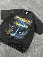 Men's Graphic Round Neck Half Sleeve T-Shirt Black Mens Tops