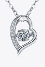925 Sterling Silver Moissanite Pendant Necklace Necklaces