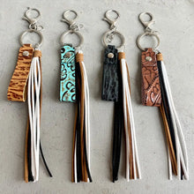 Genuine Leather Tassel Keychain Key Chain