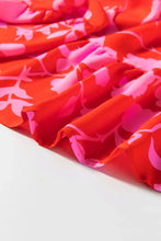 Floral Puff Sleeve Sweetheart Neck Ruffled Mini Dress Woman Casual Dress