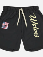 Men's Plus Size Drawstring US Flag Active Shorts Mens Bottoms