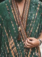 Men's Plus Size Printed Open Front Cover-Up Mens Tops