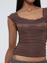 Ruched Solid Tank Tanks & Camis