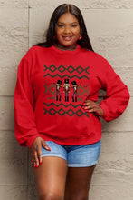 Simply Love Full Size Nutcracker Graphic Long Sleeve Sweatshirt Woman Sweatshirts