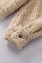 Collared Neck Button Down Jacket Woman Outerwear