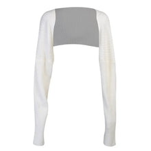 Long Sleeve Knit Bolero Woman Outerwear