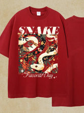 Men's Graphic Round Neck Half Sleeve T-Shirt Mens Tops