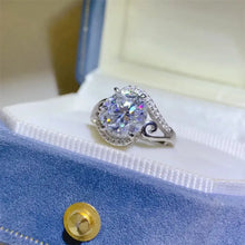 3 Carat Moissanite 925 Sterling Silver Ring Rings