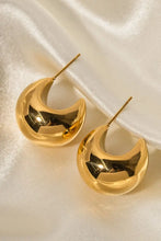 Stainless Steel C-Hoop Earrings Earrings
