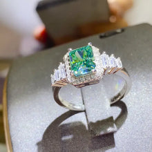 2 Carat Moissanite 925 Sterling Silver Ring Rings