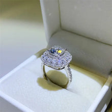 2 Carat Moissanite 925 Sterling Silver Ring Rings