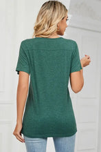 V-Neck Short Sleeve T-Shirt Woman T Shirts