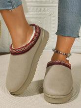 Round Toe Platform Slippers Woman Slippers