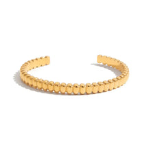 18K Gold-Plated Chain Link Open Bracelet Bracelets