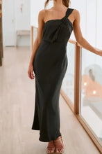 Single Shoulder Sleeveless Maxi Dress Woman Maxi Dress