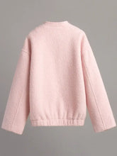 Double Take Plush Mock Neck Snap Down Jacket with Pockets Woman Outerwear