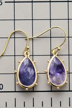 Natural Stone Teardrop Earrings Earrings