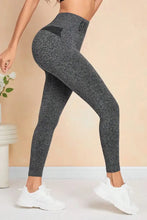 GYM WEAR High Waist Active Leggings Gray Woman Leggings
