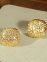 Gold-Plated Geometric Stud Earrings Earrings