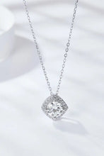 1 Carat Moissanite Geometric Pendant Necklace Necklaces