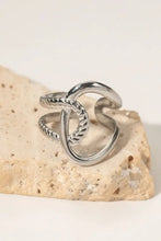 Modern Copper Open Ring Rings