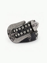 PU Leather Skull Belt Belts